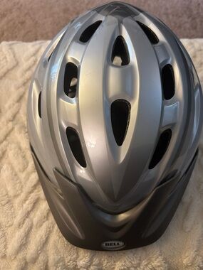Bell Silver Adult Bike  Helmet